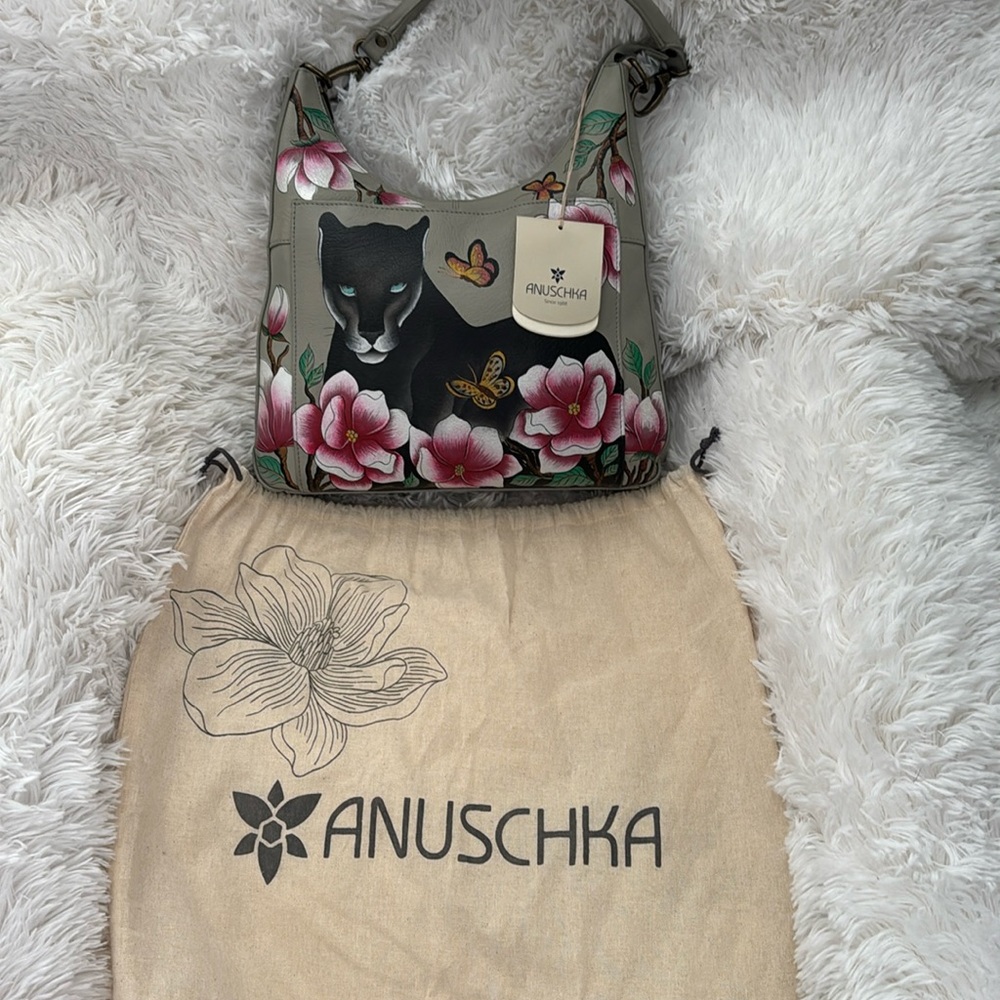 Anuschka leather satchel